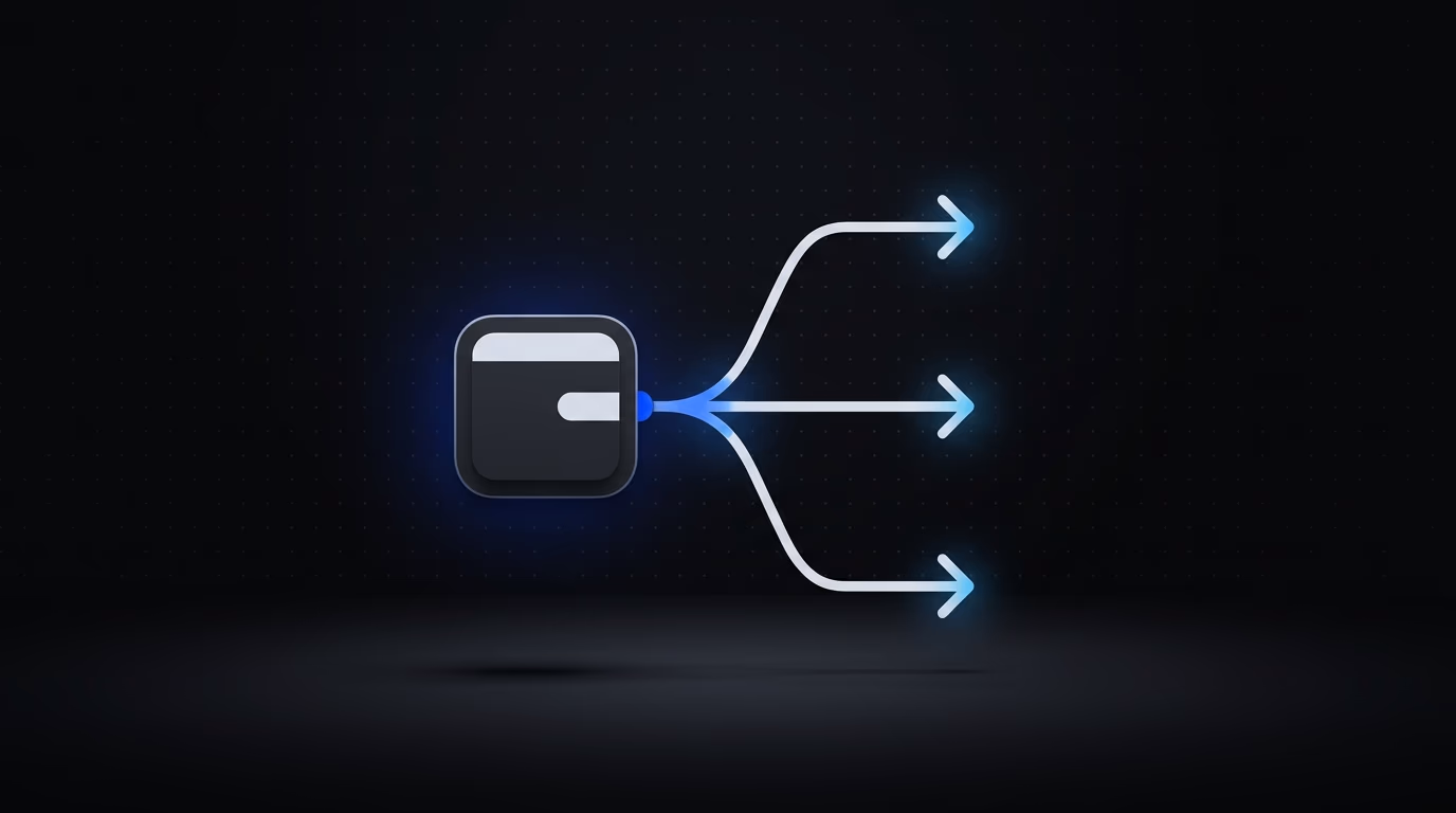 Abstract pipeline splitting one idea into multiple creative outputs