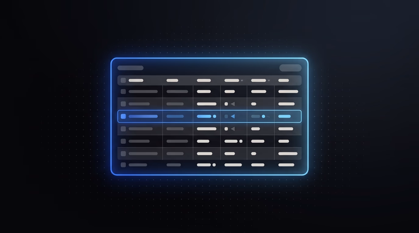 Table of diagnostic symptoms and root causes for ad testing failure