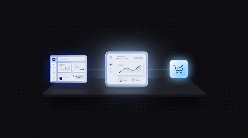 minimalist data flow visualization