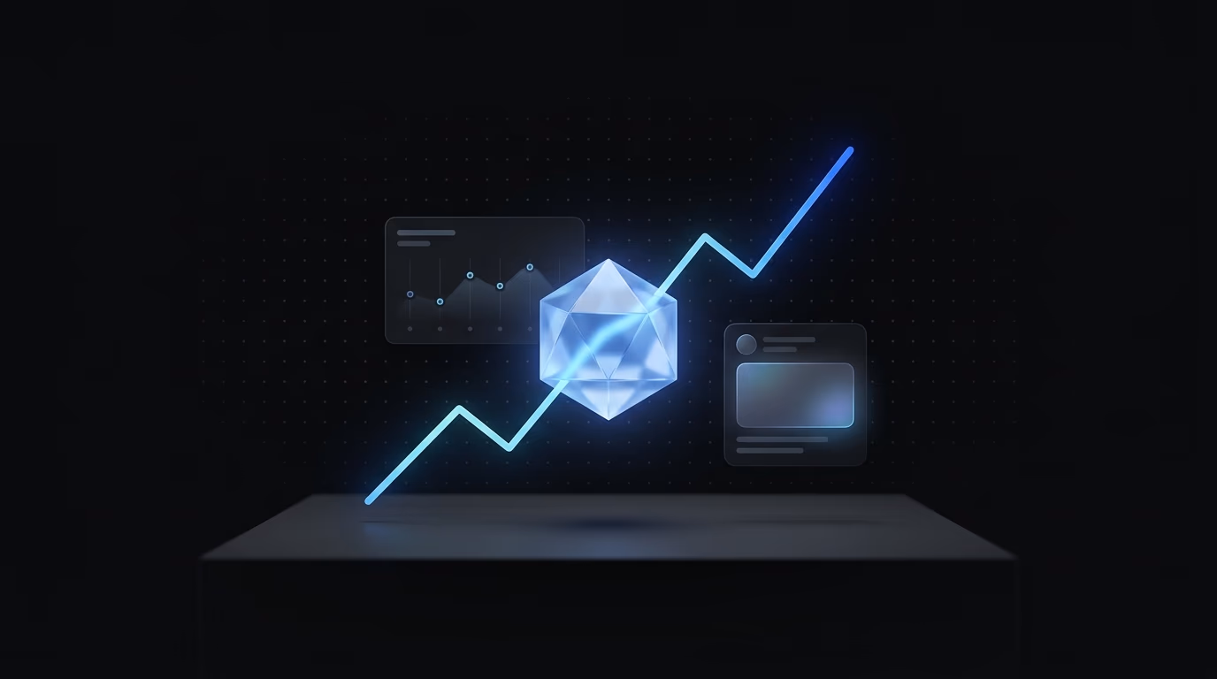 Conceptual visualization of AI-driven ad performance