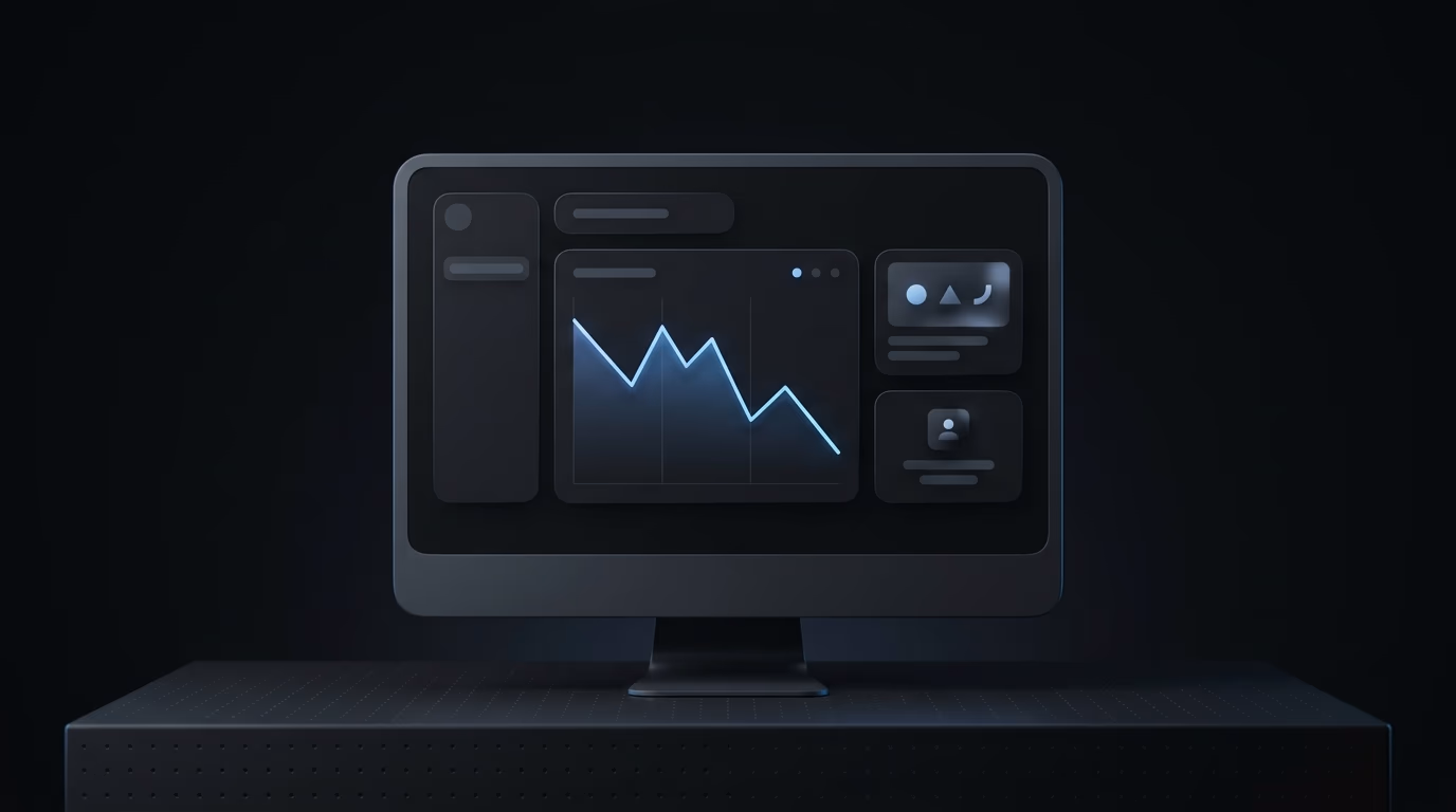 Team noticing sudden performance drop in ad dashboard