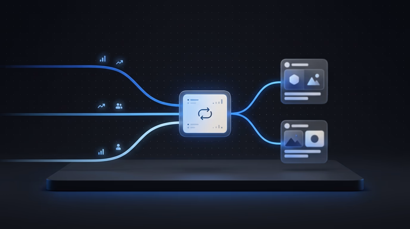 Signal feedback loop for ad optimization