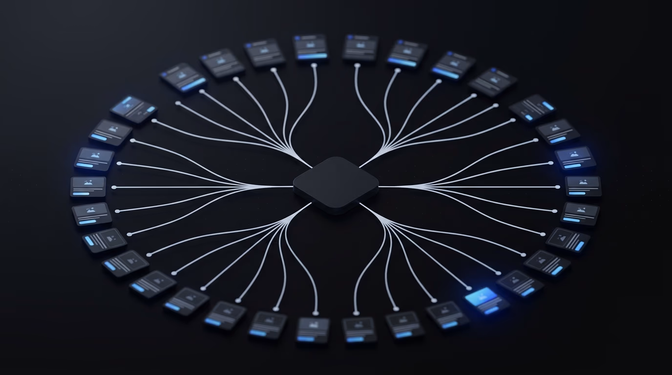 automated creative pipeline generating multiple outputs