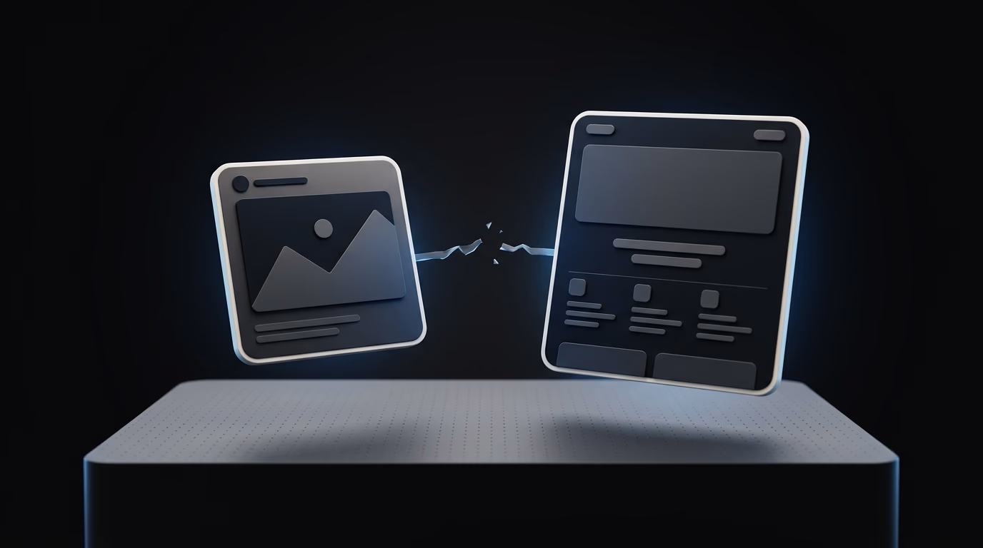 visualisation du décalage entre publicité et landing page