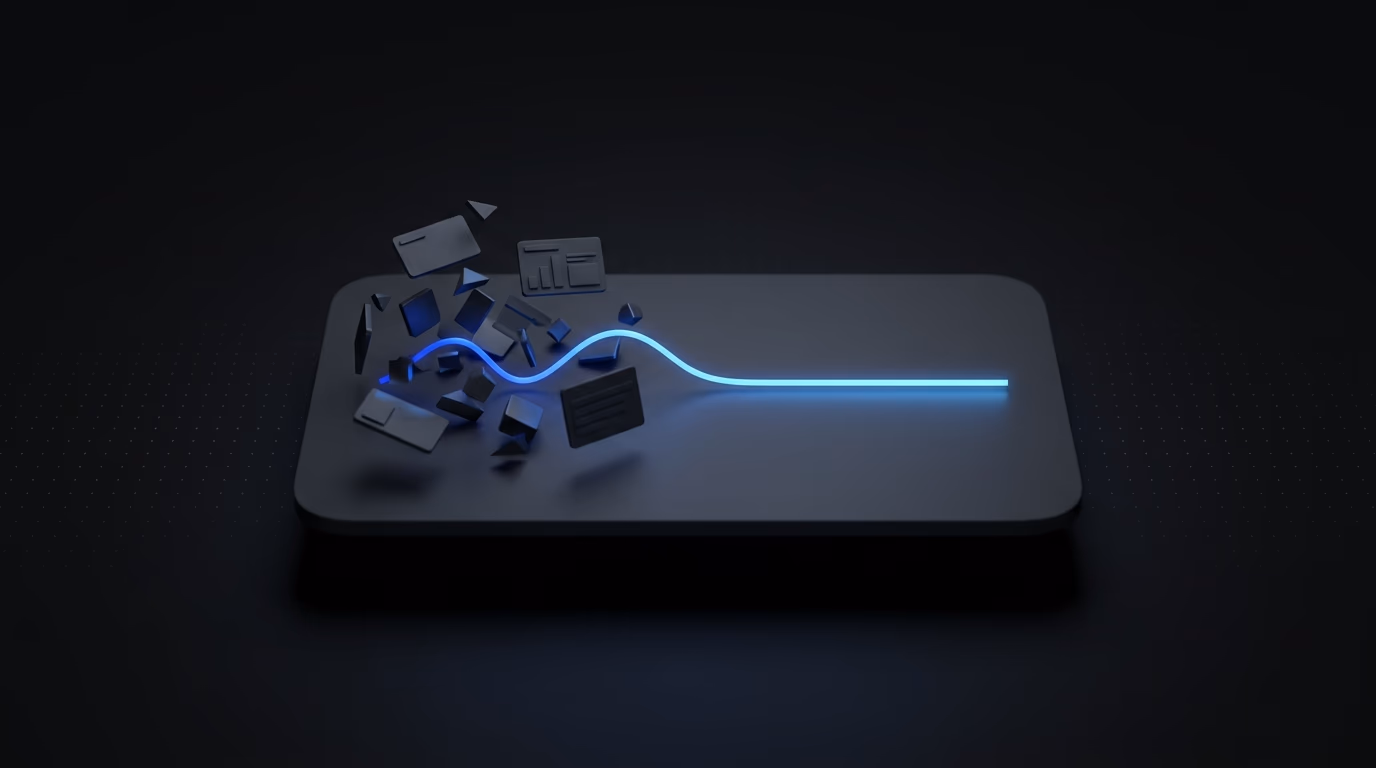 Unified reporting system showing stable performance signal after workflow fix