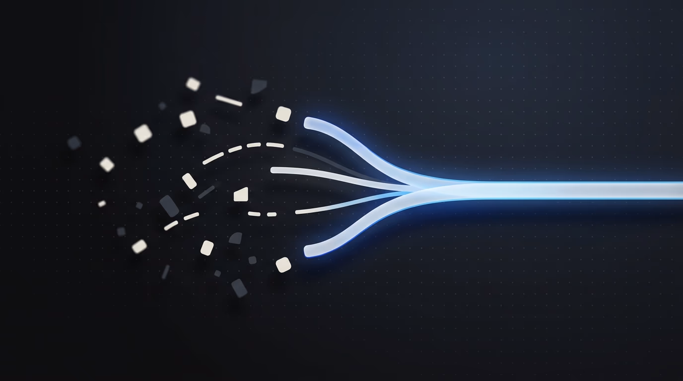 Conflicting reporting signals converging into a trusted dataset