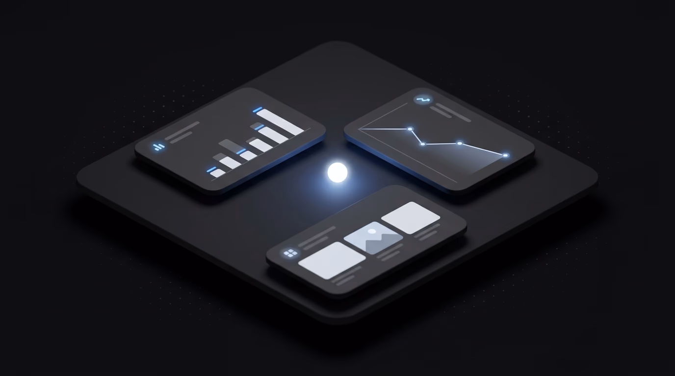 Competing reporting dashboards missing a central creative signal