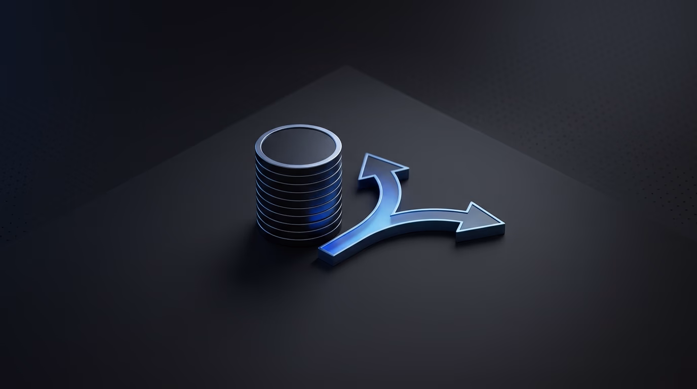 Small business marketing budget split between testing and scaling