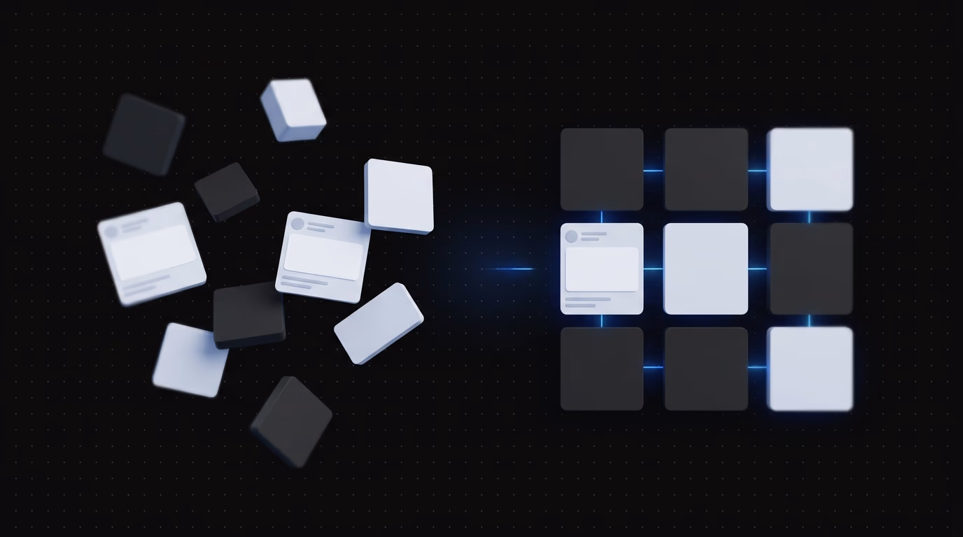 Fragmented creative assets failing to align into campaign structure