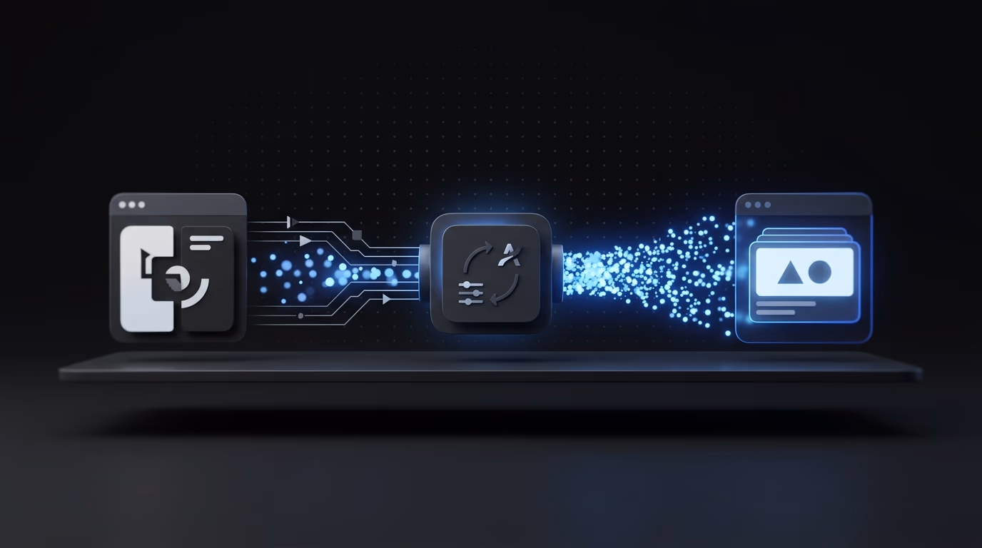 Visualisation d'un pipeline créatif à haute vélocité