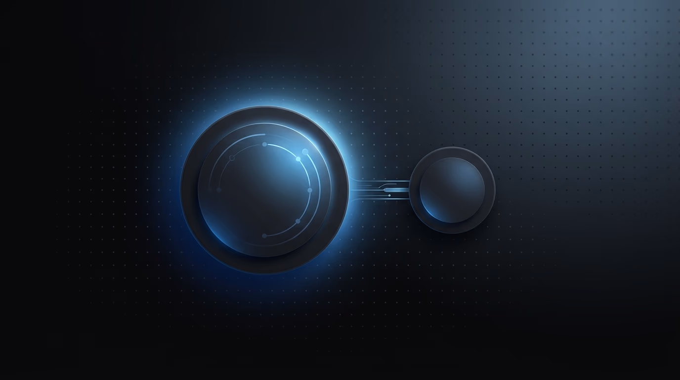 Minimalist comparison of legacy tools versus AI-driven ad platforms