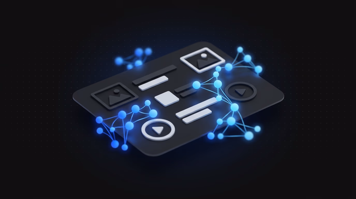 abstract AI pattern analysis concept