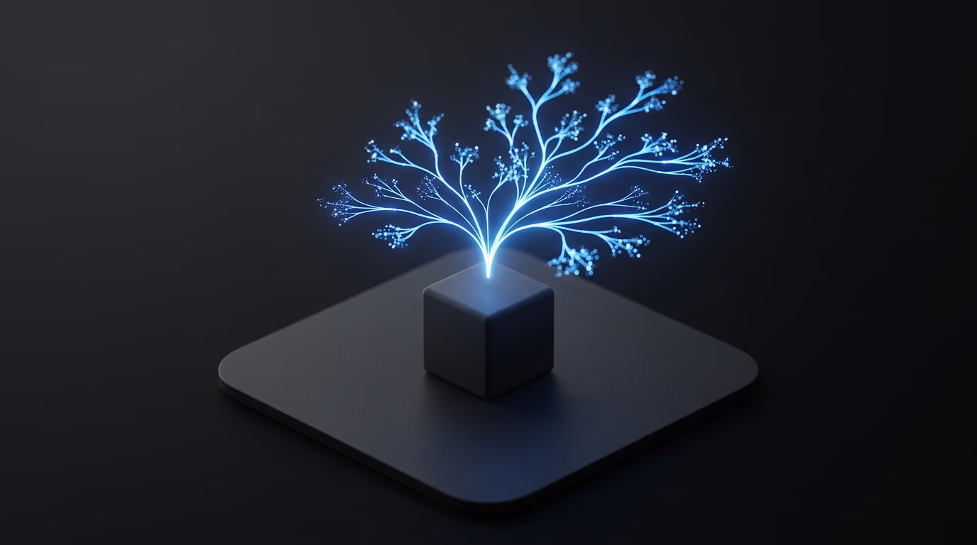 AI-driven creative discovery concept