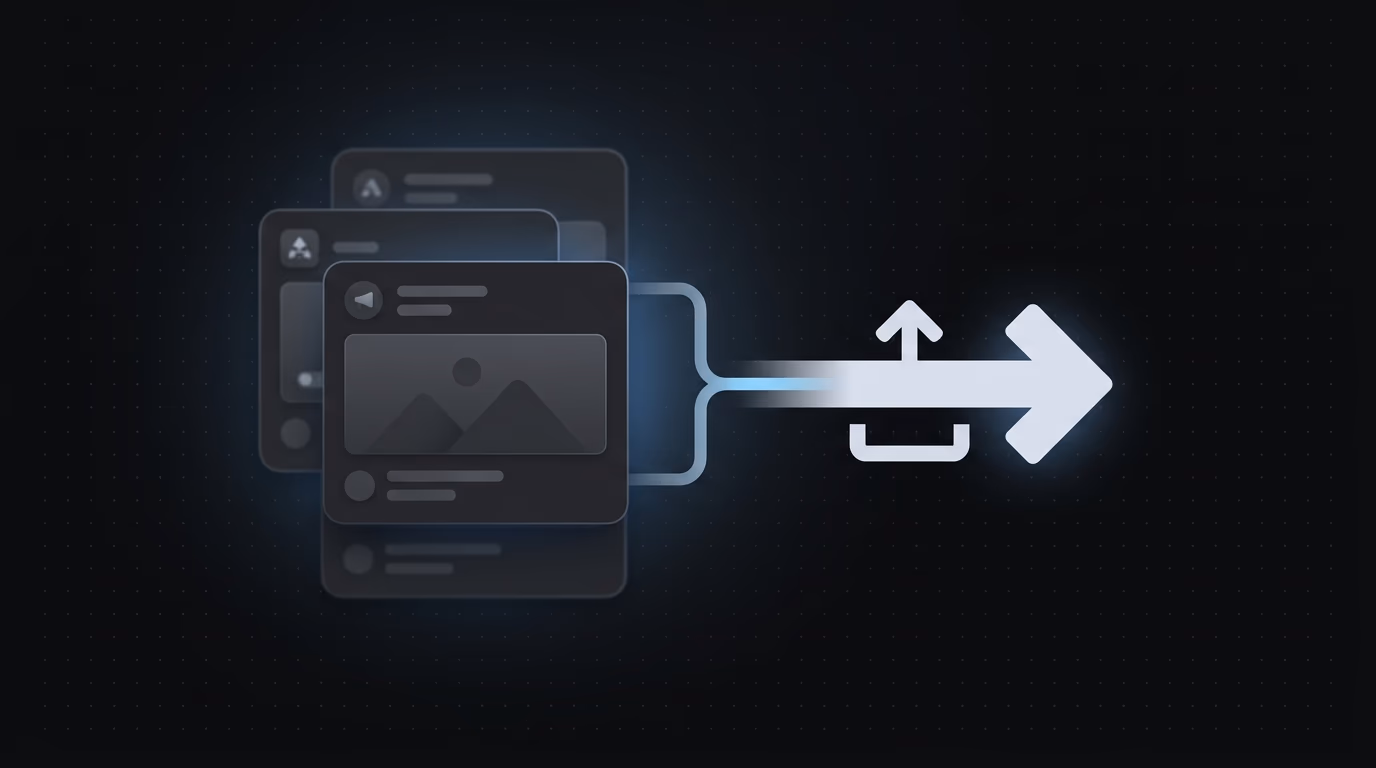 Workflow organisé reliant les assets créatifs au déploiement des campagnes