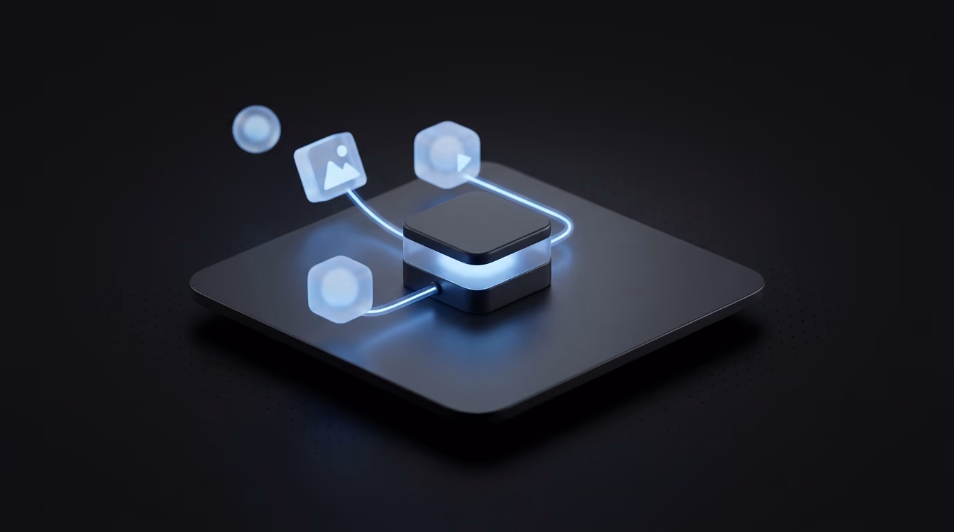 Conceptual diagram of a high-velocity Facebook ads creative pipeline